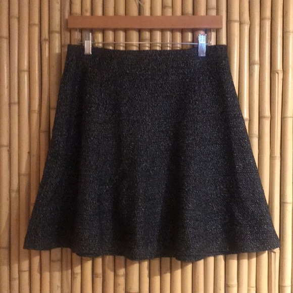 Loft Tweed Paneled Twirl Skirt - Medium Petite - Picture 2 of 4